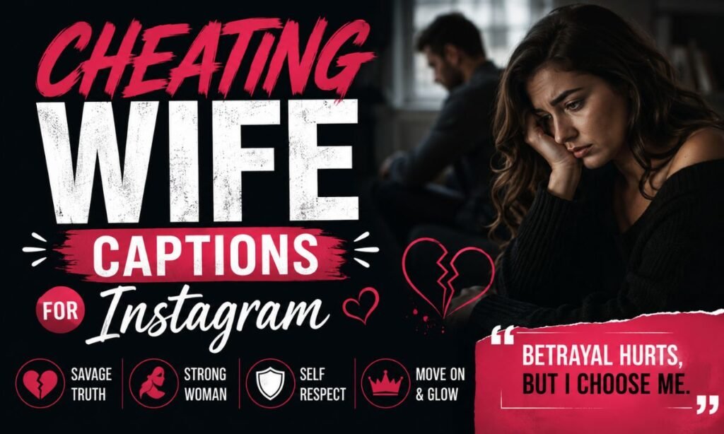Cheating Wife Captions for Instagram