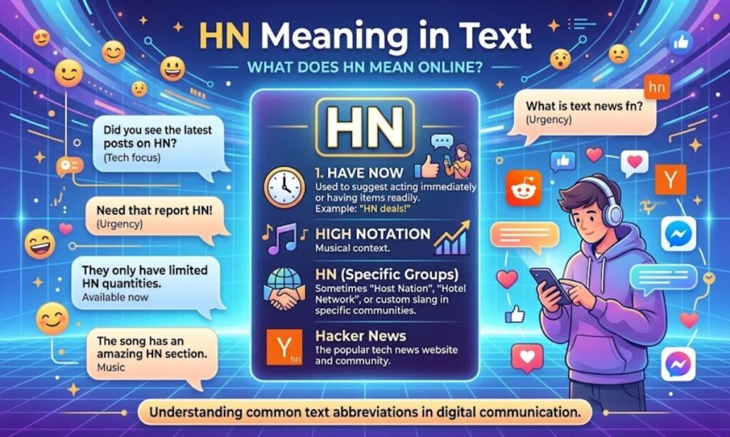 HN Meaning in Text