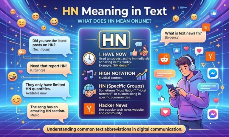 HN Meaning in Text