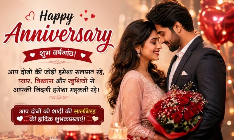 Happy Anniversary Wishes in Hindi