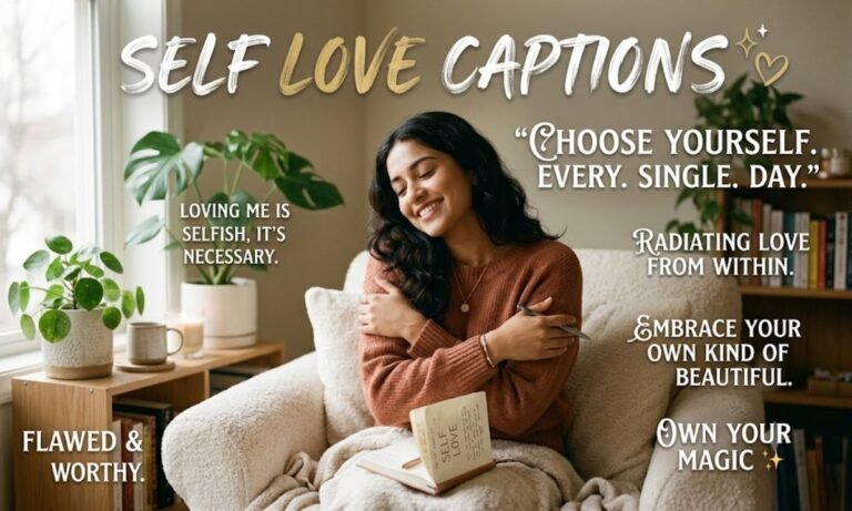 Self Love Captions for Instagram