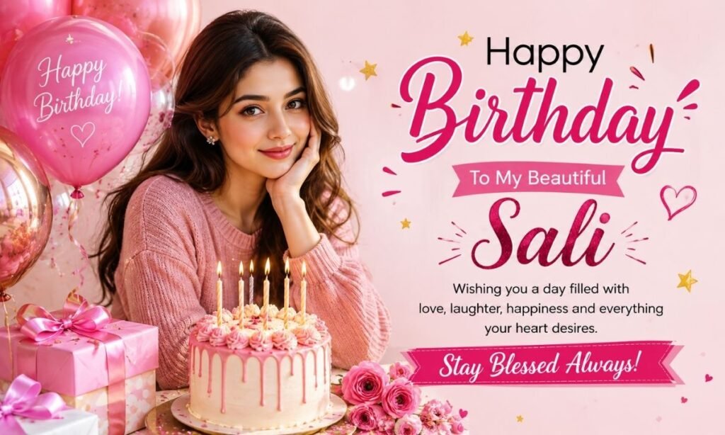 Birthday Wishes for Sali